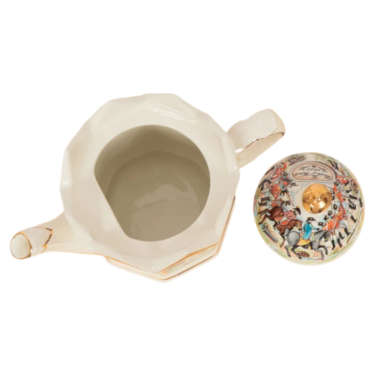 Sadler Historical Series design || 4441 Waterloo reg. design No.2010605 || Made in Staffordshire England || Vintage